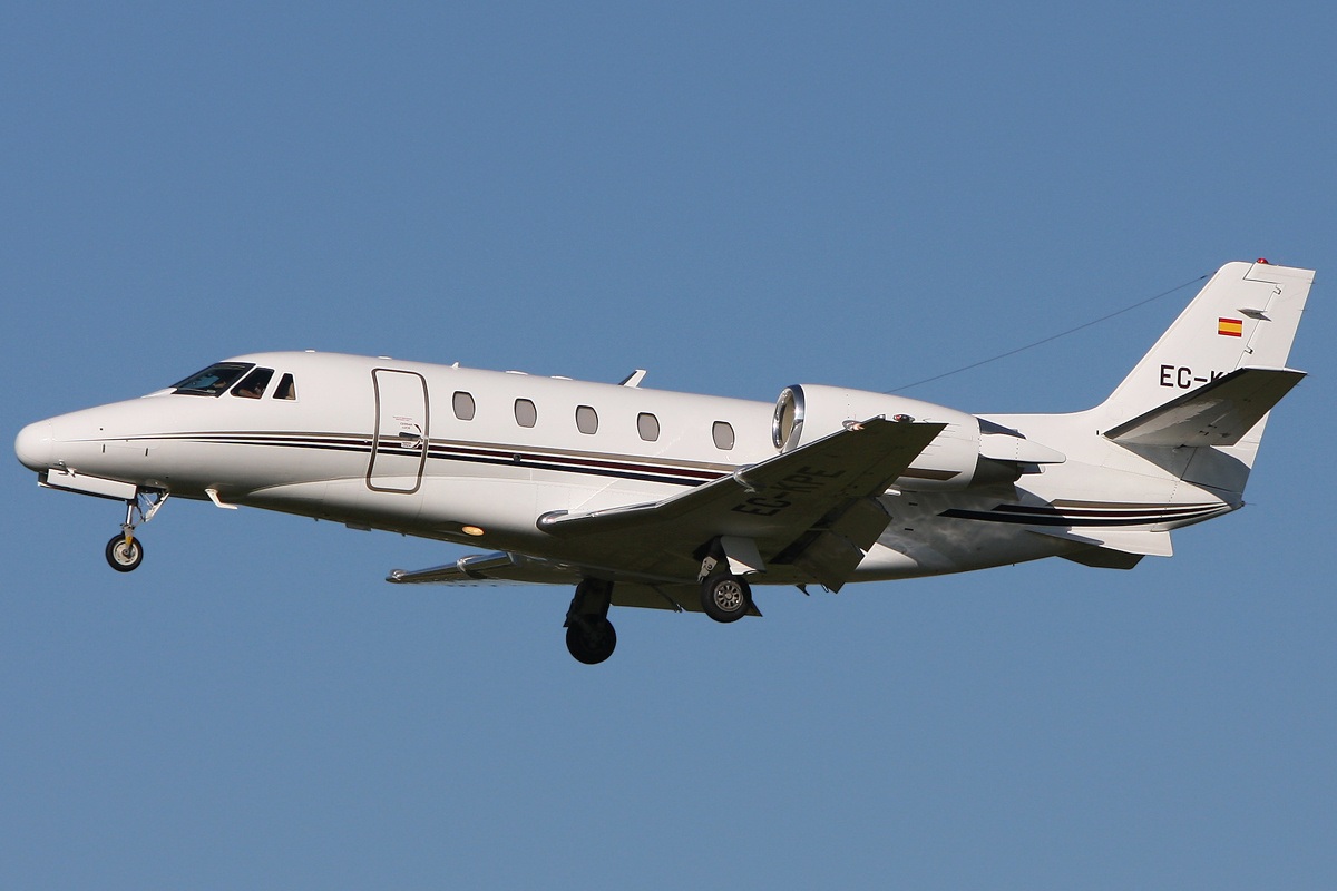 Private Jet Citation XLS